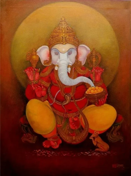 Wallpaper Image for 'गणपति अथर्वशीर्ष स्तोत्र अर्थ सहित - Ganapati Atharvashirsha Stotra Ganesha Path Sanskrit Lyrics with Meaning'