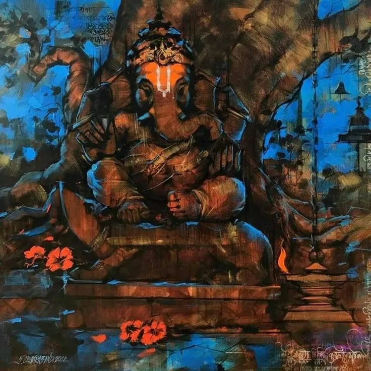 Shri Ganpati Shodashnama Stotram & Namavali (16 Names) with Meaning