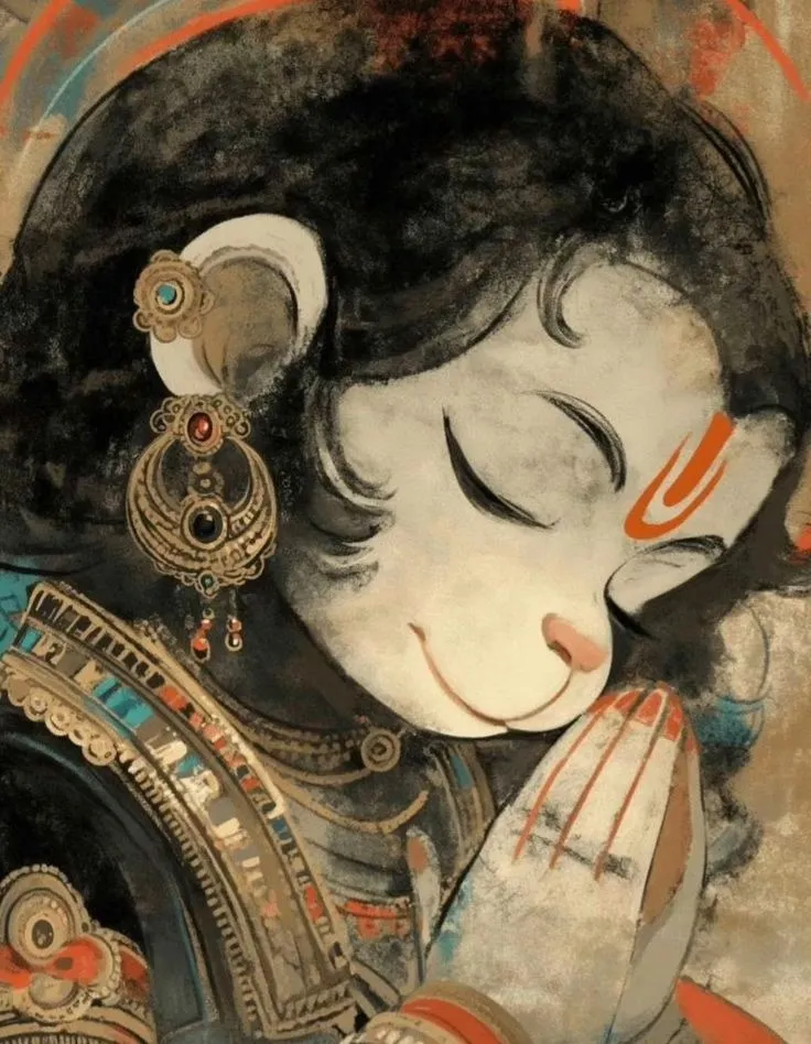 Shri Hanumat Swar Mala Stotram with Meaning