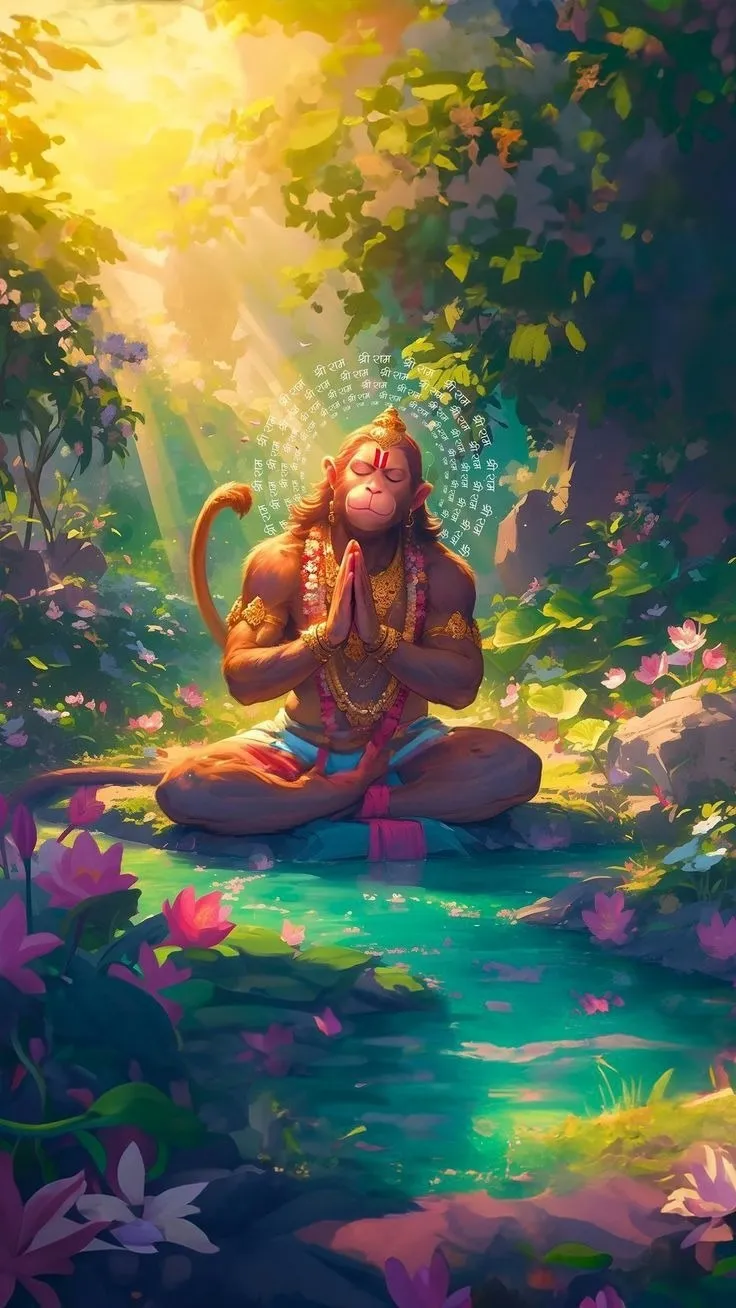Shri Hanumat Panchratnam by Adi Shankaracharya with Meaning