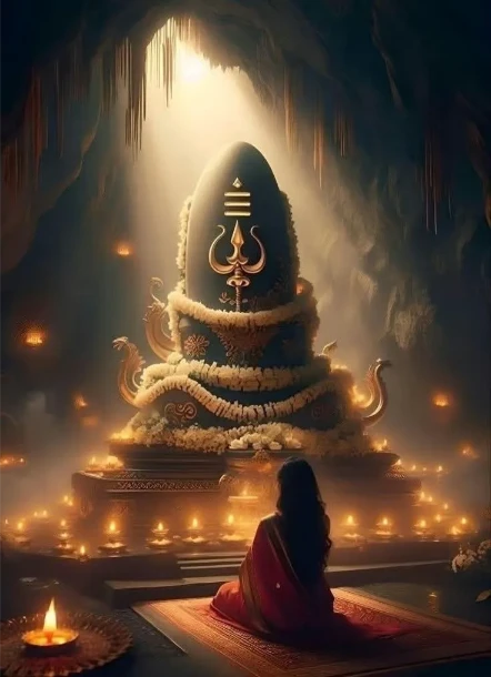 लिंगाष्टकम स्तोत्र (ब्रह्मा मुरारि) अर्थ सहित - Lingashtakam Stotram Sanskrit Lyrics with Meaning (Brahma Murari Surarchita Lingam)