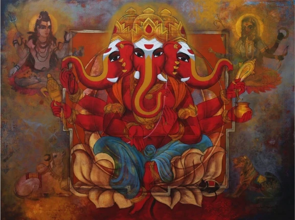 महागणेश पंचरत्नं स्तोत्र (आदि शंकराचार्य कृत) - Ganesha Panchratnam Stotram Sanskrit Lyrics For Maha Ganapati Blessings