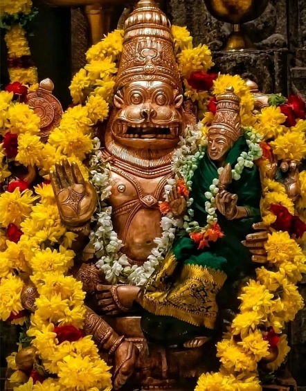 Wallpaper Image for 'नरसिंह द्वादश नाम स्तोत्र (१२ नाम) अर्थ सहित - 12 Names Narasimha Dwadash Naam Stotram Sanskrit Lyrics with Meaning'