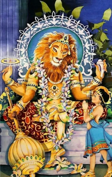 ऋण विमोचन नरसिंह स्तोत्र कर्ज मुक्ति विष्णु अवतार स्तुति - Rin Vimochana Narasimha Stotram Sanskrit Lyrics, Debt Removal Vishnu Avatar Stotra