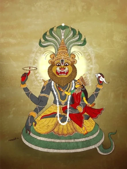 Wallpaper Image for 'नरसिंह ऋणमुक्ति स्तोत्र तथा अर्थ - Narasimha Rinmukti Stotram with Meaning [Sanskrit Lyrics]'