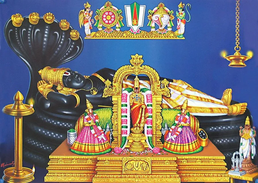 रंगनाथ अष्टोत्तर अष्टोत्तरशतनाम स्तोत्र (भगवान विष्णु रूप श्री रंगनाथ स्वामी के १०८ नाम) - Ranganatha Ashtottara Shatanama Stotram, (108 Names of Vishnu Roop Ranganatha Swami) Sanskrit Lyrics