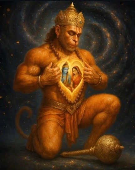 विचित्र वीर हनुमान माला मन्त्र - Vichitra Veer Hanuman Mala Mantra Sanskrit Lyrics