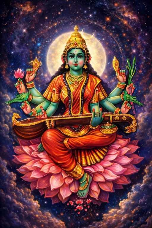 16 Shyamala Devi Names (श्री श्यामला देवी के १६ नाम) Word Search Puzzle Game in English & Sanskrit Play Free Online