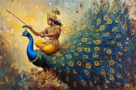 सुब्रह्मण्य सहस्त्र नामावली (भगवान स्कंद/मुरुगन के १००० नाम) - Subramanya Sahasranamavali (1000 Names of Lord Murugan/Kartikeya) Sanskrit Lyrics