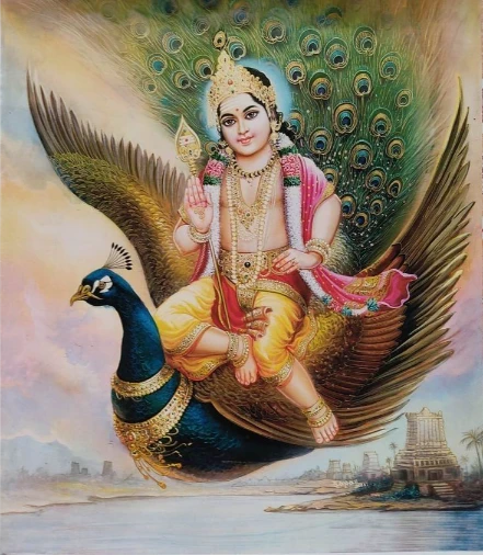 Wallpaper Image for 'सुब्रह्मण्य अष्टोत्तर शतनामावली, भगवान स्कंद/मुरुगन के १०८ नाम - Subramanya Ashtottara Shatnamavali (108 Names of Lord Murugan/Kartikeya) Sanskrit Lyrics'