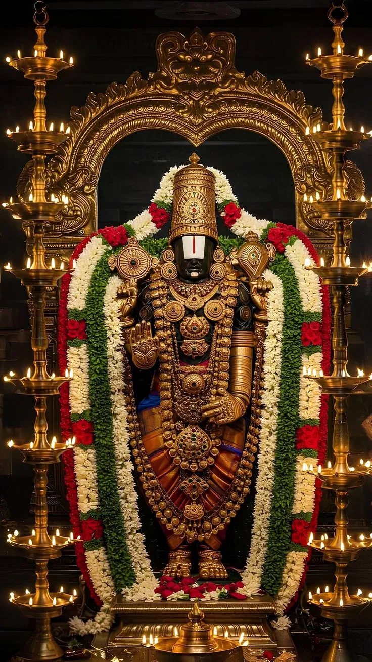 Sri Venkateshwara Stotram - Morning Prayer For Lord Vishnu At Tirupati Balaji Temple