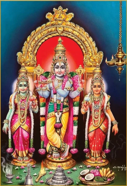 Wallpaper Image for 'वेणु गोपाल अष्टकम स्तोत्र - Venugopala Swamy Ashtakam Stotram Sanskrit Lyrics'