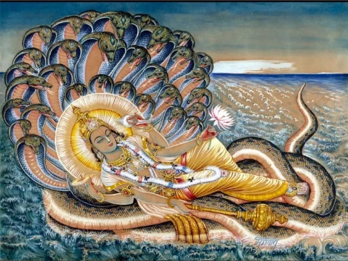 Wallpaper Image for '१०८ नाम विष्णु पुराण अष्टोत्तर शतनामावली - 108 Names Vishnu Ashtottara Shatanamavali Sanskrit Lyrics'