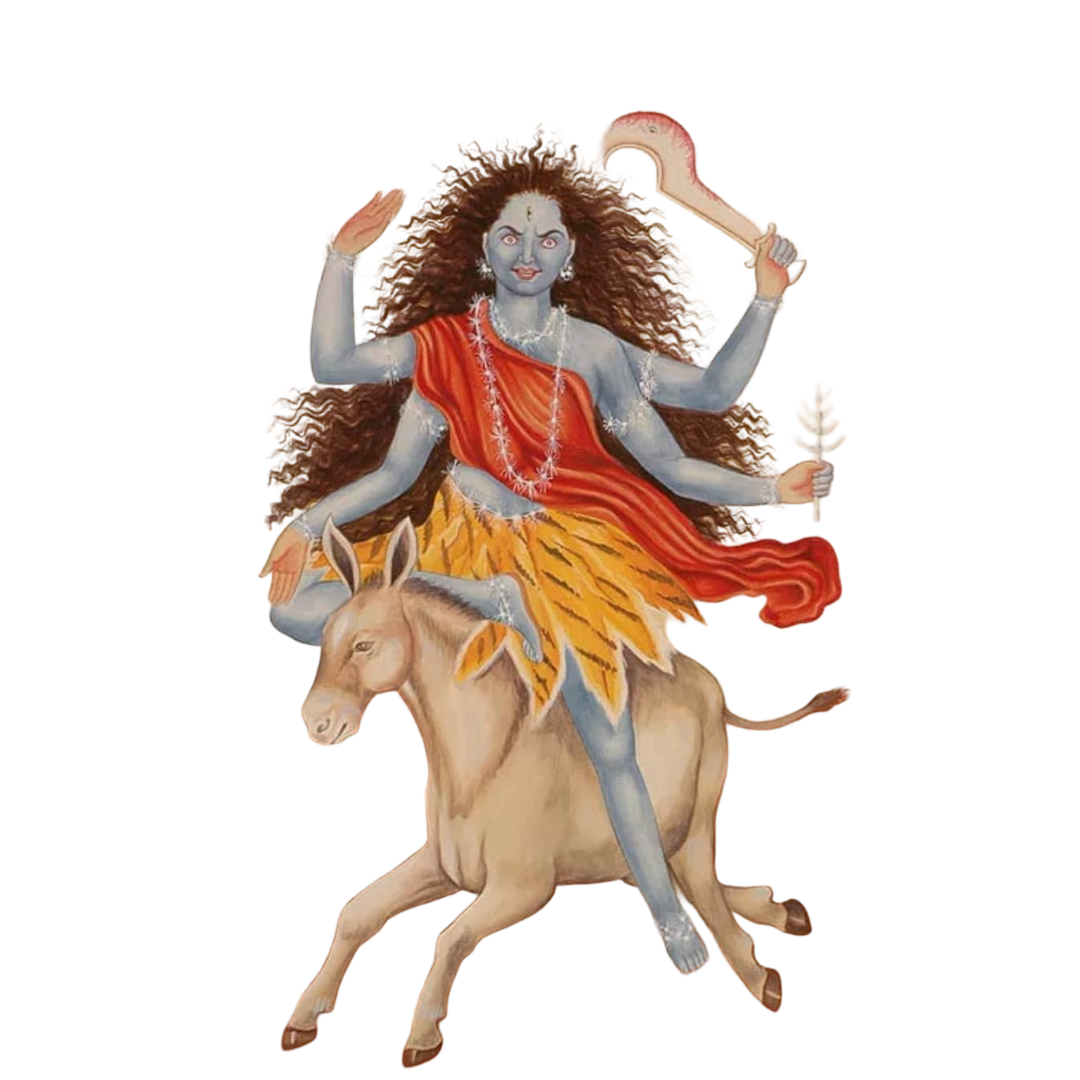 कालरात्रि माता मंत्र, आरती, कवच स्तोत्र - Kalaratri Devi Mantra, Aarti, Kavach, Stotra Sanskrit Lyrics