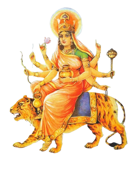 Wallpaper Image for 'कूष्माण्डा माता मंत्र, आरती, कवच स्तोत्र - Kushmanda Devi Mantra, Aarti, Kavach, Stotra Sanskrit Lyrics'